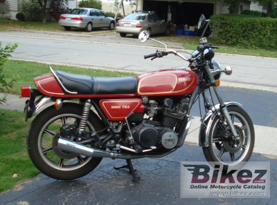 1978 Yamaha XS 750 E specifications and pictures